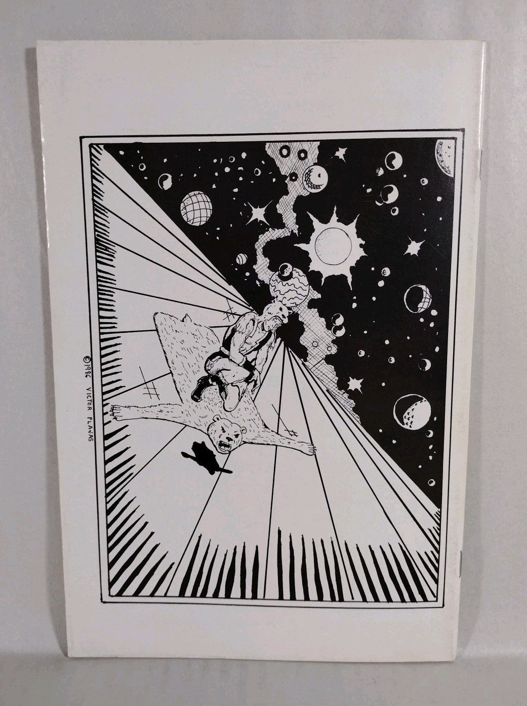 Last Super Hero #1 (1987) Victor Comics Victor Plajas Underground FN