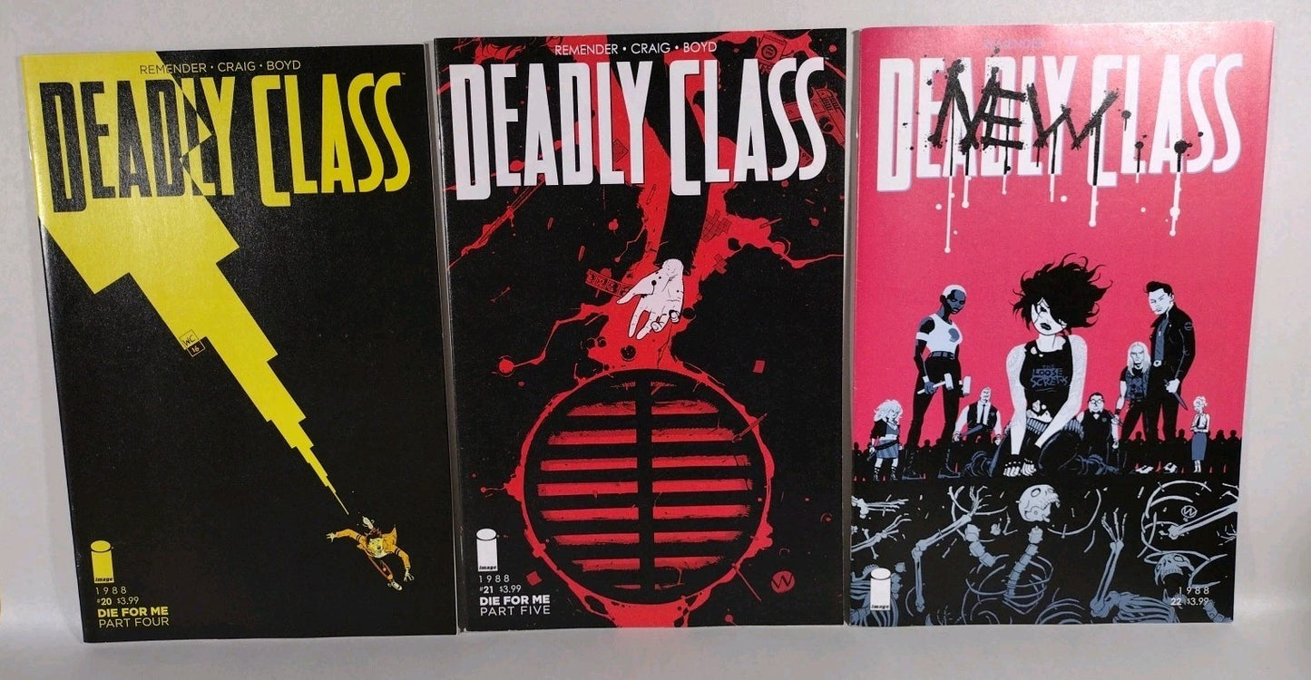 Deadly Class (2015) Image Comic Lot Set #17-48 + FCBD VF-NM