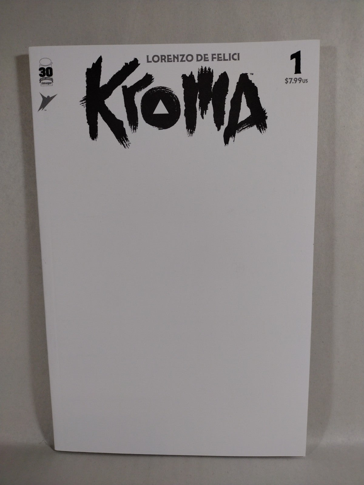 KROMA #1 (2022) De Felici Image Comic Blank Sketch Cover Variant New NM