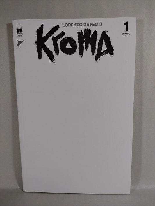 KROMA #1 (2022) De Felici Image Comic Blank Sketch Cover Variant New NM