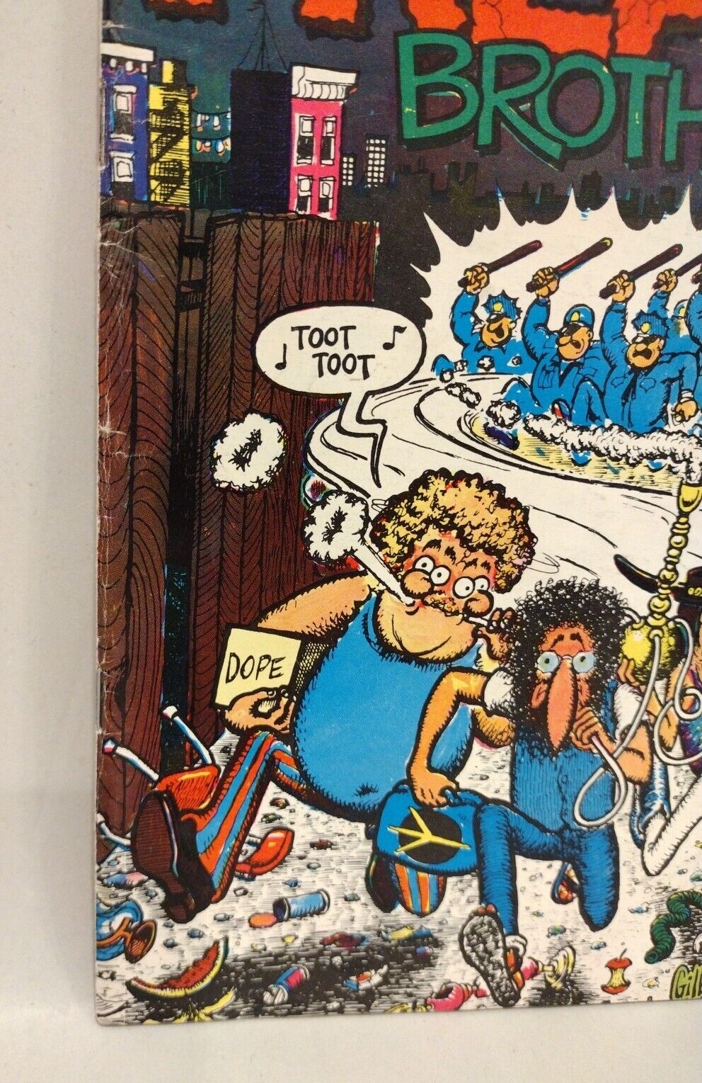 Collected Fabulous Furry Freak Brothers (1971) Zap Comic 75¢ Edition