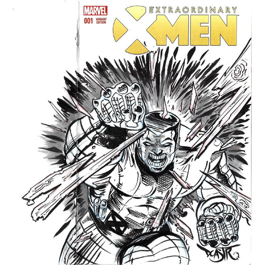 Extraordinary X-Men #1 (2016) Marvel Sketch Cover Variant Comic W Original Art