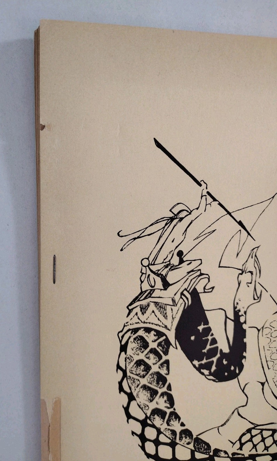 Nimrod #12 (1969) Blackjack Press California Fanzine DEA Lynn Pederson Cover Art