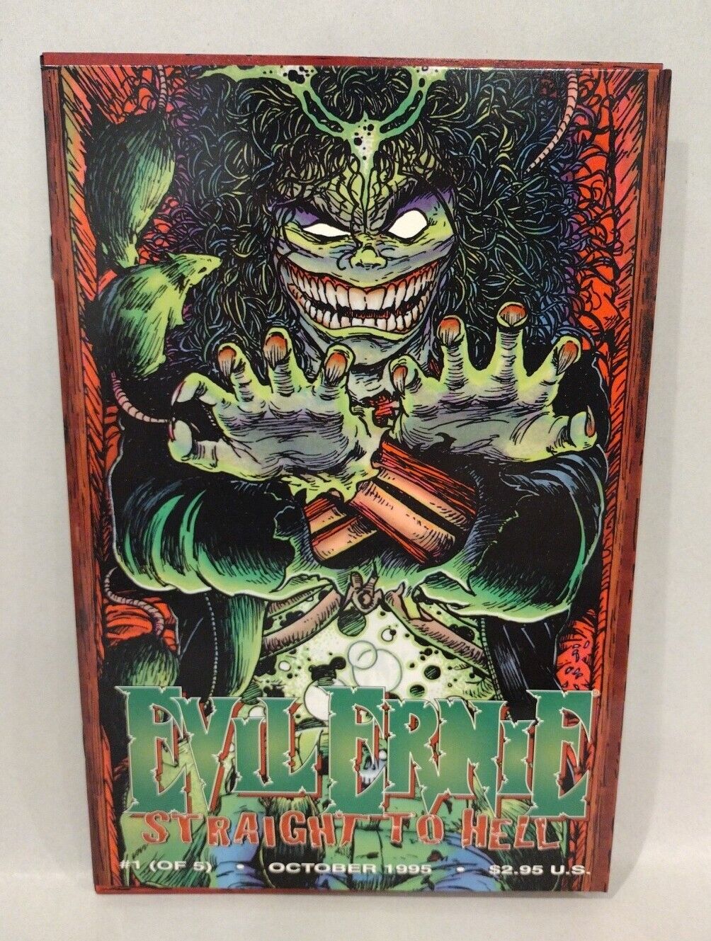 Evil Ernie: Straight To Hell (1995) Chaos Comic Lot Set #1 3 4 Lady Death VF-NM