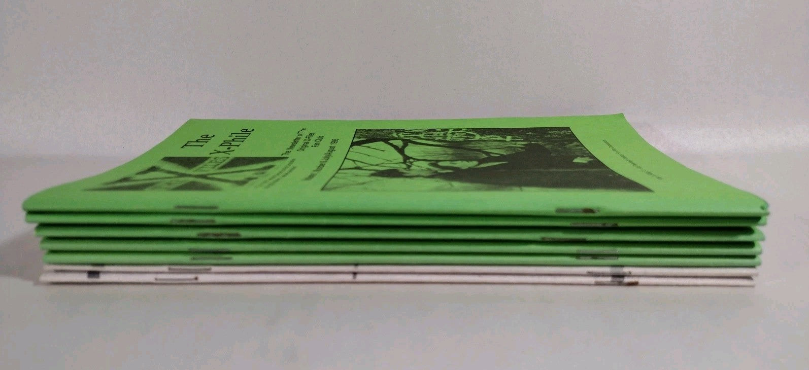 X-Files (1995) X-Phile Fan Club Exclusive Newsletters #6 7 8 9 11 + X-Notes #3 4