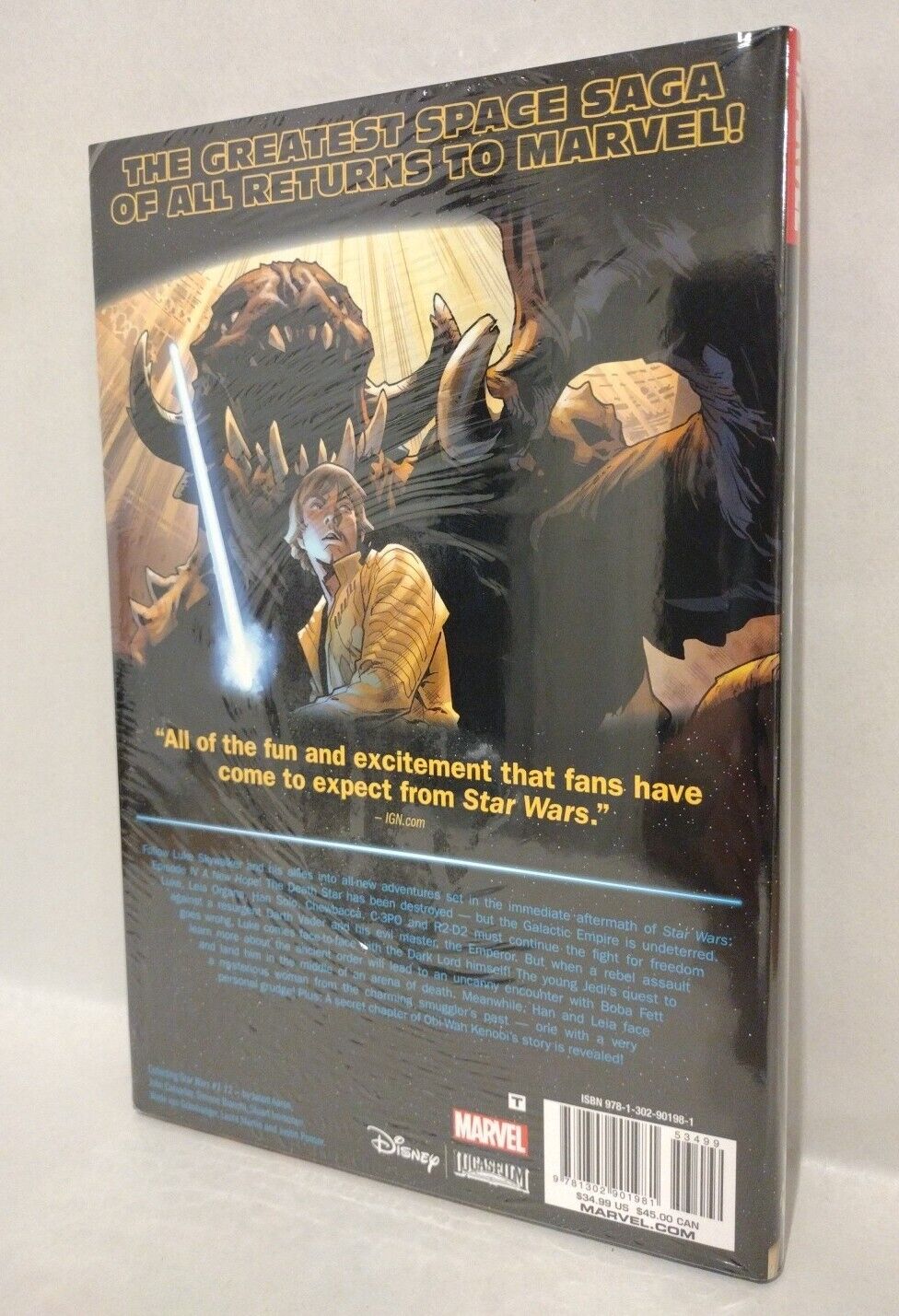 Star Wars Jason Aaron Vol 1 (2016) Marvel Immonen DM Variant Cover New Sealed HC