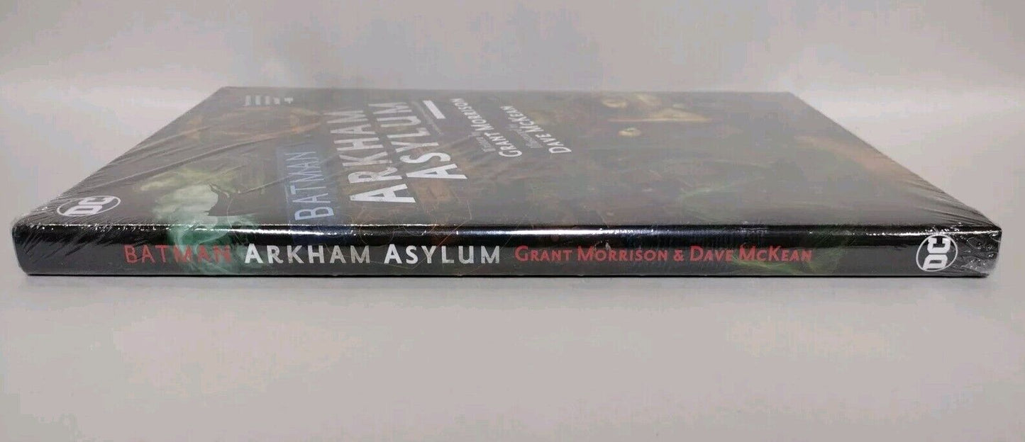 Batman Arkham Asylum Deluxe Edition DC HC Dave McKean Grant Morrison New Sealed