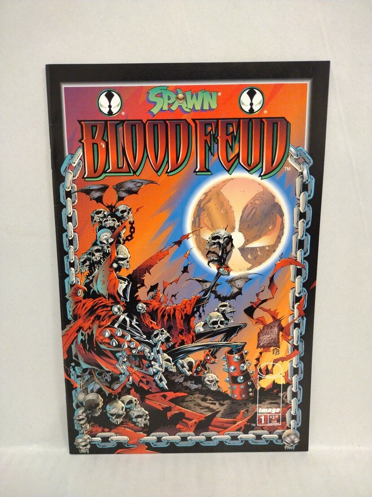 Spawn Blood Feud 1995 Complete Image Comic Set 1 2 3 4 Alan Moore Tony Daniel 