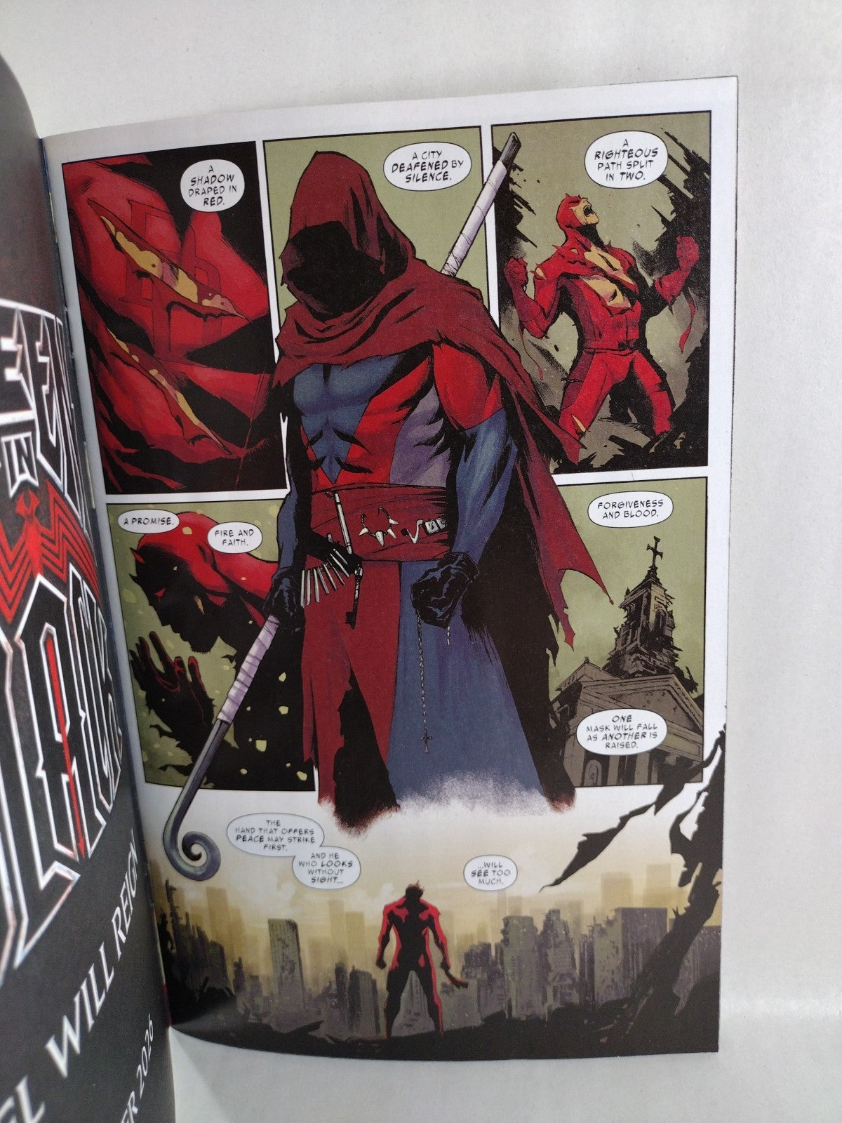 Daredevil #1 (2026) Marvel Comic Sketch Cover Variant W Original DCastr Art
