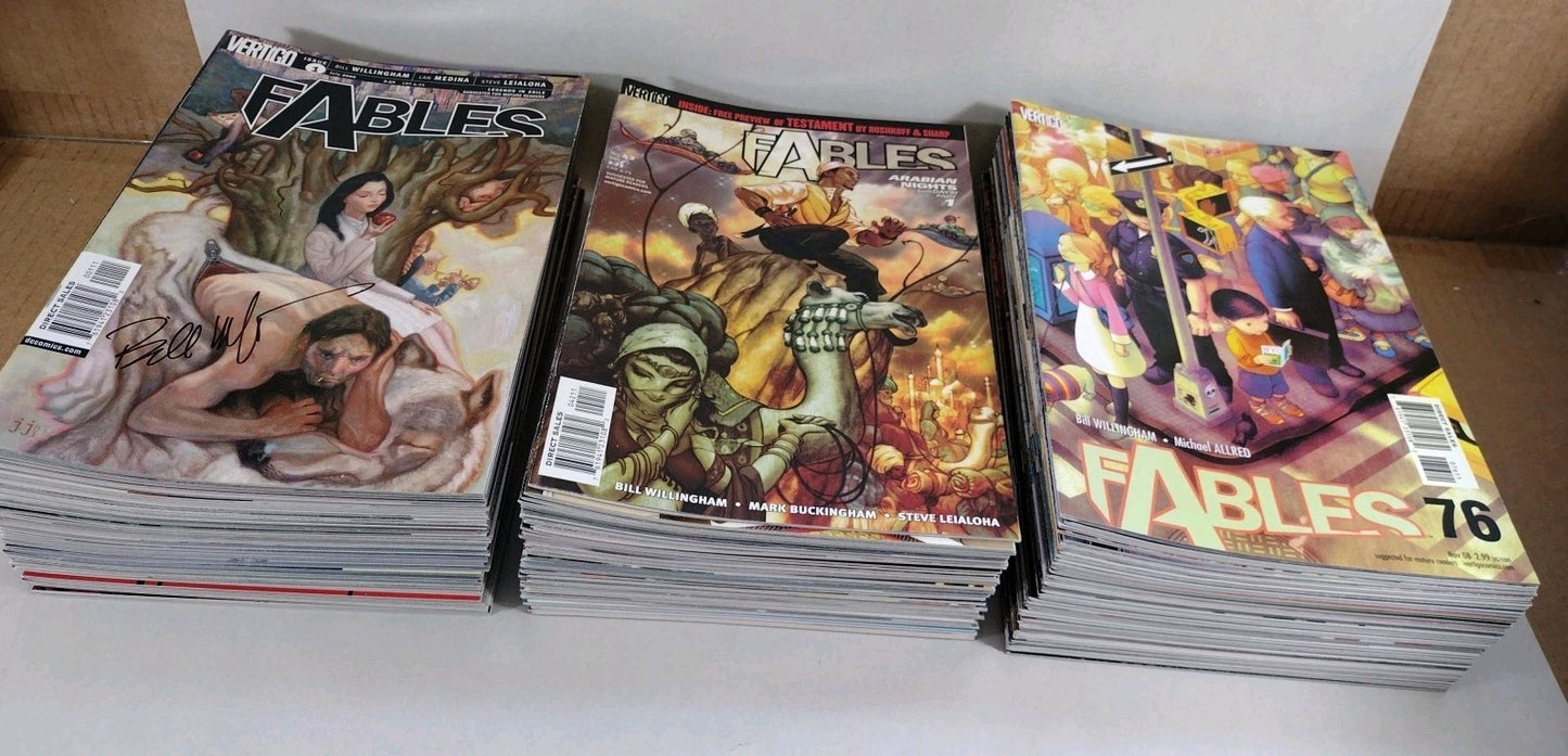 Fables (2002) Complete DC Vertigo Single Issue Comic Set #1-106 + Last Castle +
