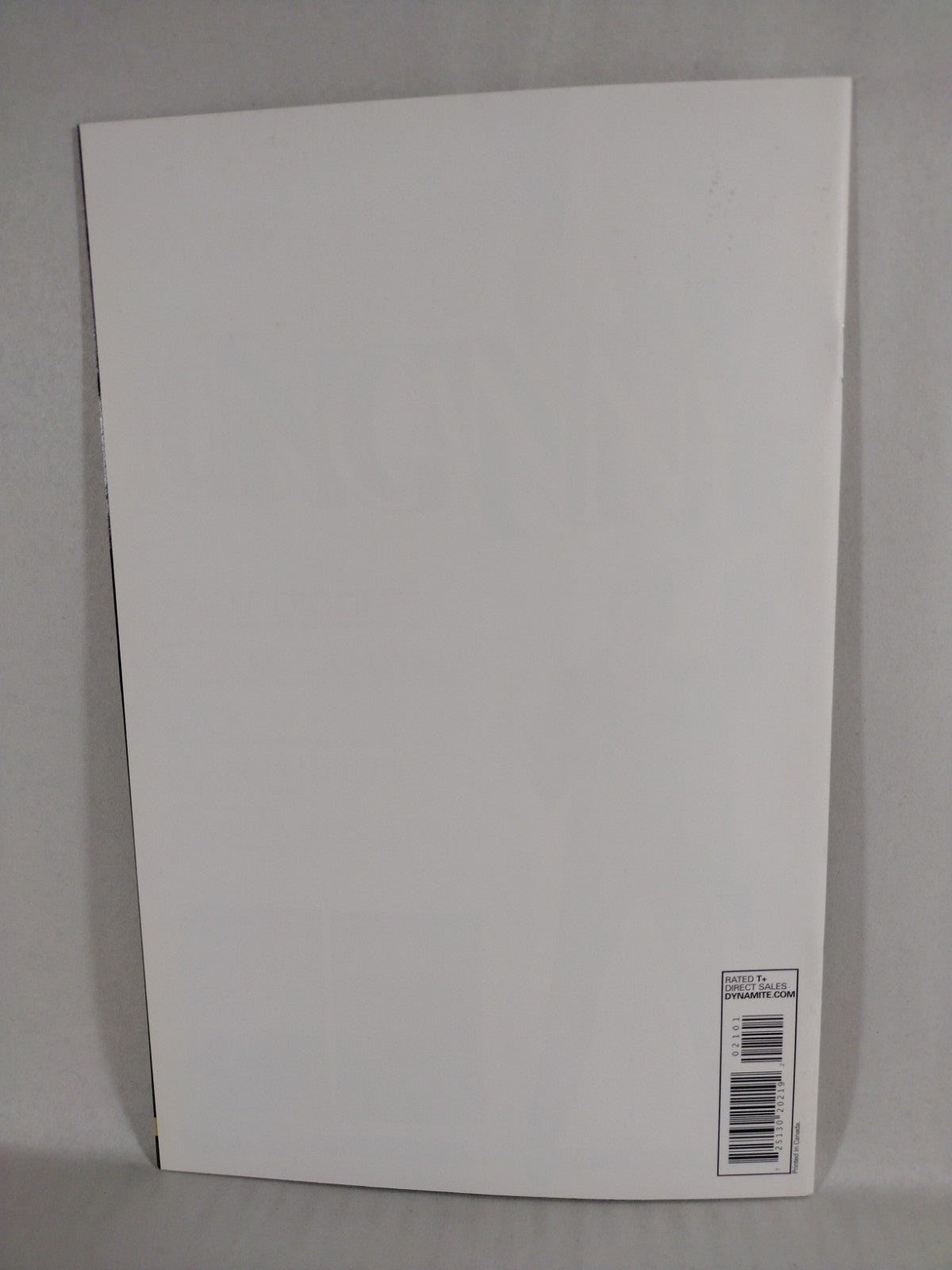 Shadow: Year One 2 (2013) Dynamite Blank Sketch Variant Cover Comic Wagner VF-NM