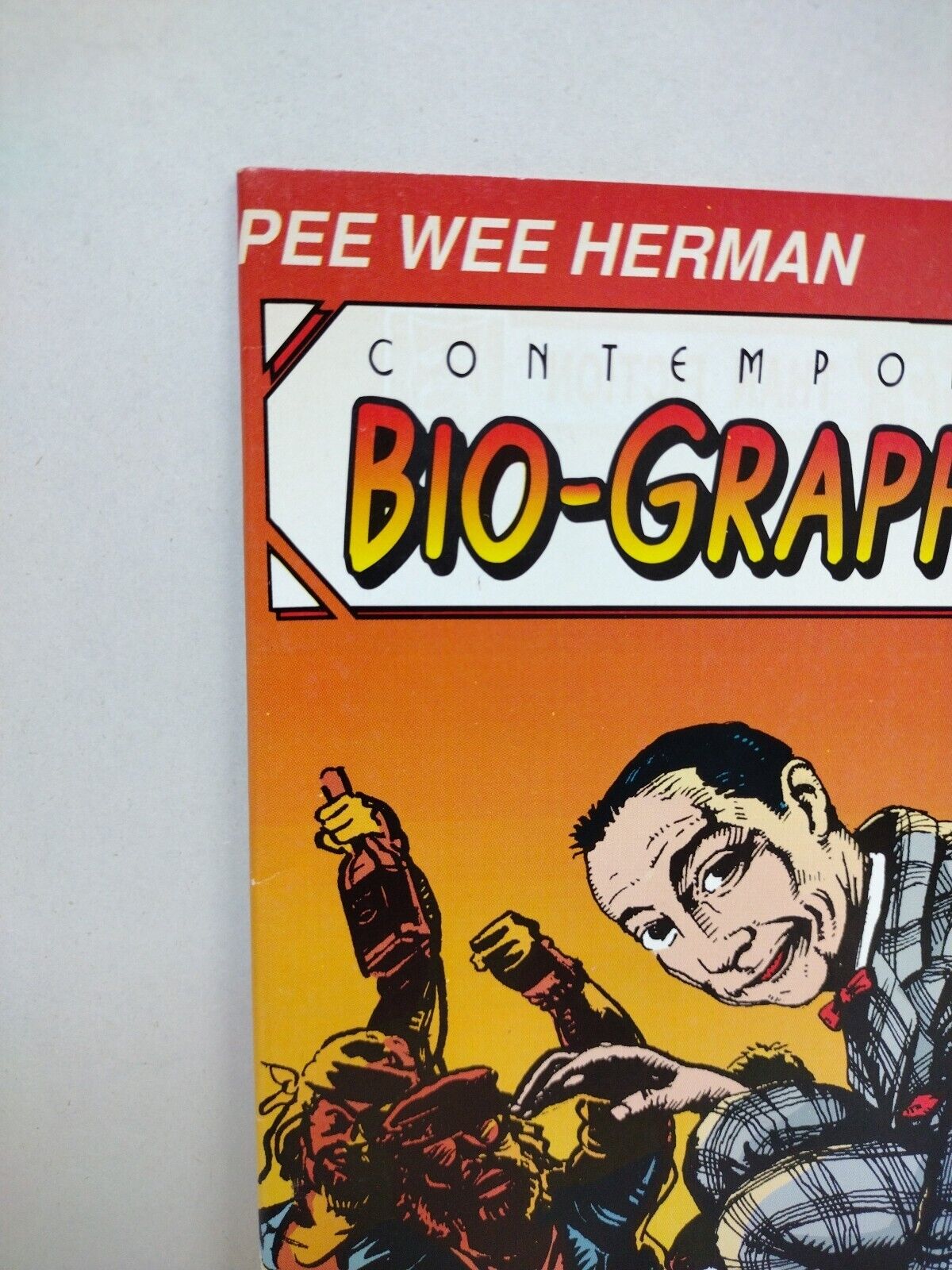 Contemporary Bio Graphics #4 Revolutionary Comics 1992 Pee Wee Herman Biography