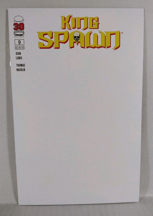 King Spawn #9 (2022) image Comics Blank Sketch Cover B Variant New NM