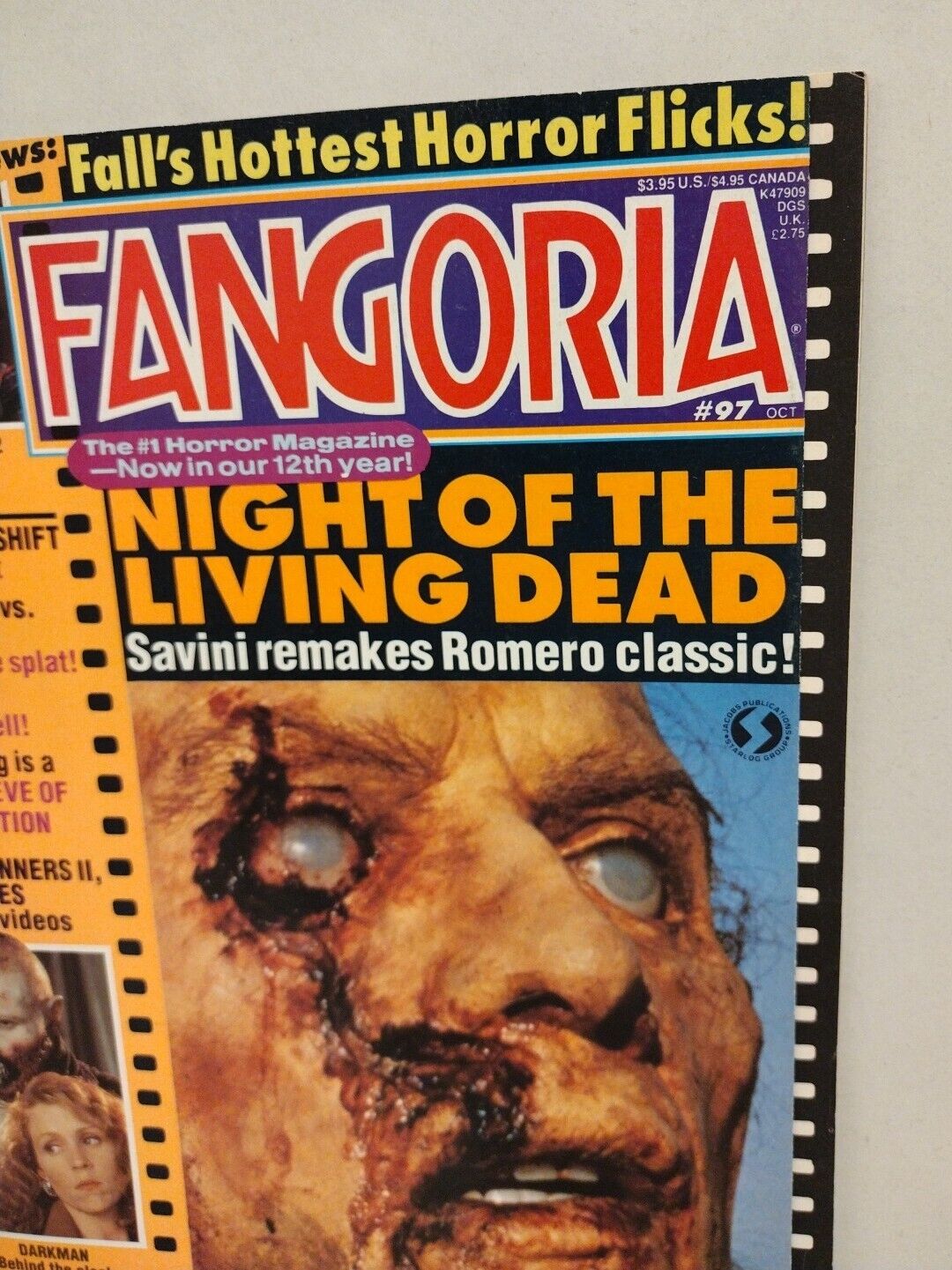 Fangoria #97 (1990) NOTLD Hardware Child's Play Gate II Darkman Eve Destruction 