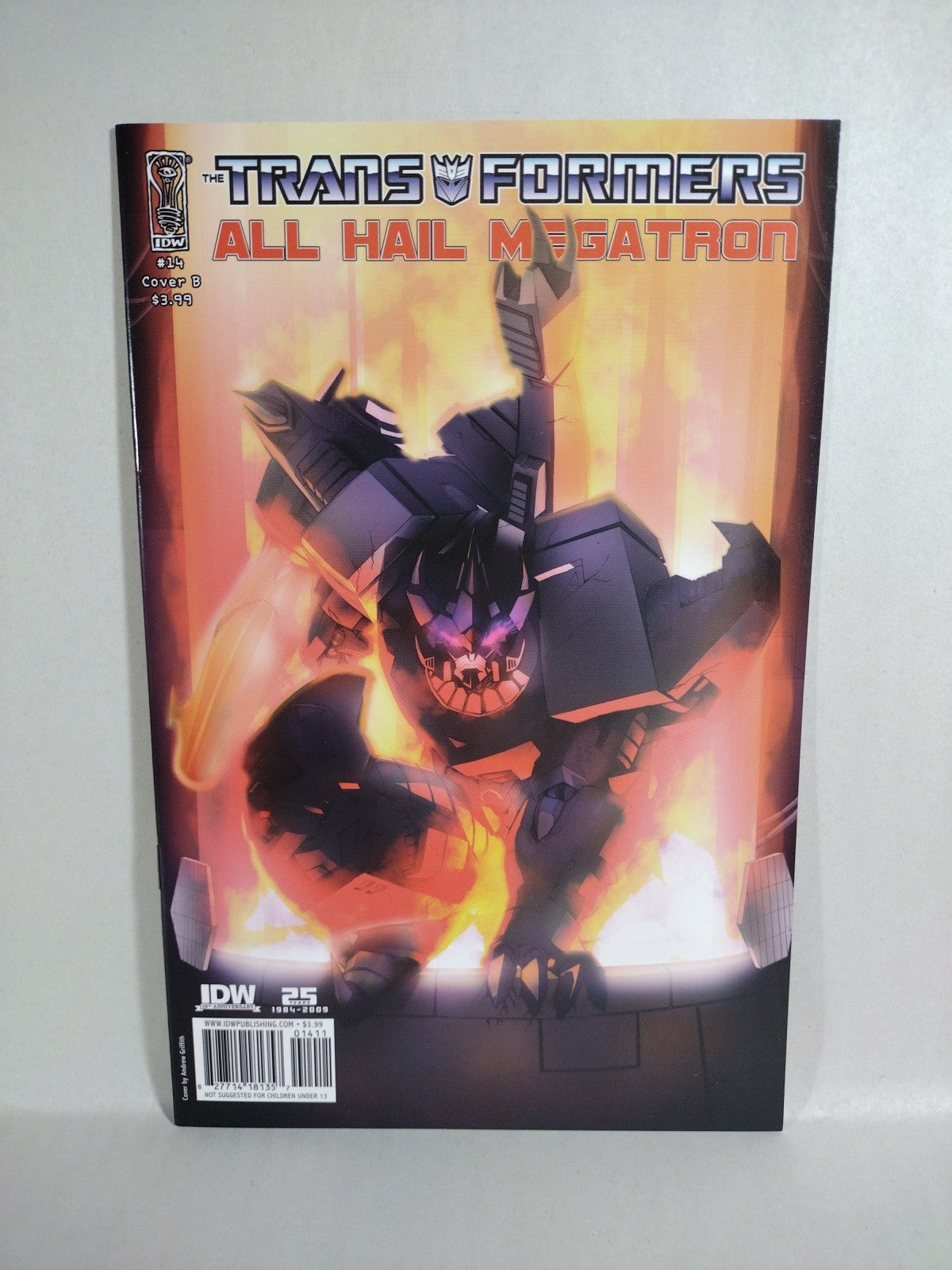 Transformers All Hail Megatron (2009) IDW Comic Lot #9 10 11 13 14 VF-NM