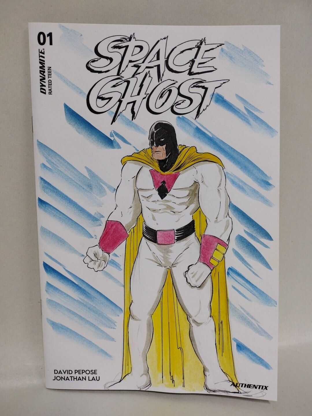 Space Ghost #1 (2024) Dynamite Comic Sketch Var Cover W Original Dave Castr Art