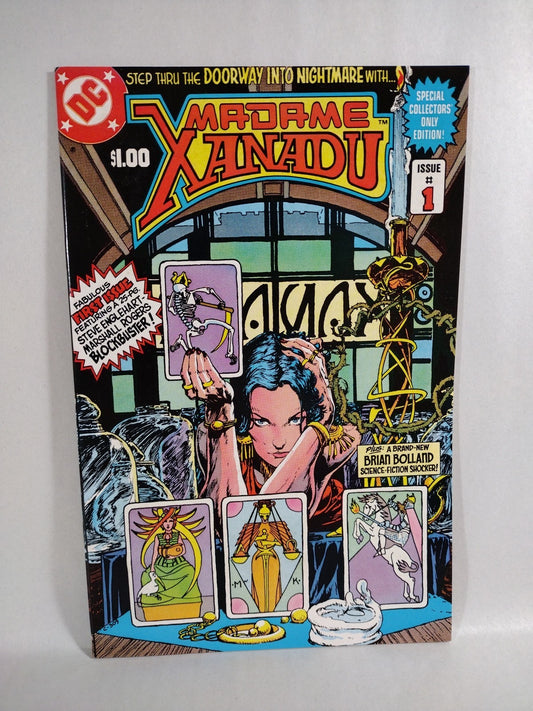 Madame Xanadu #1 (1981) DC Comic W Center-Fold Poster Michael Kaluta Cover VF-NM