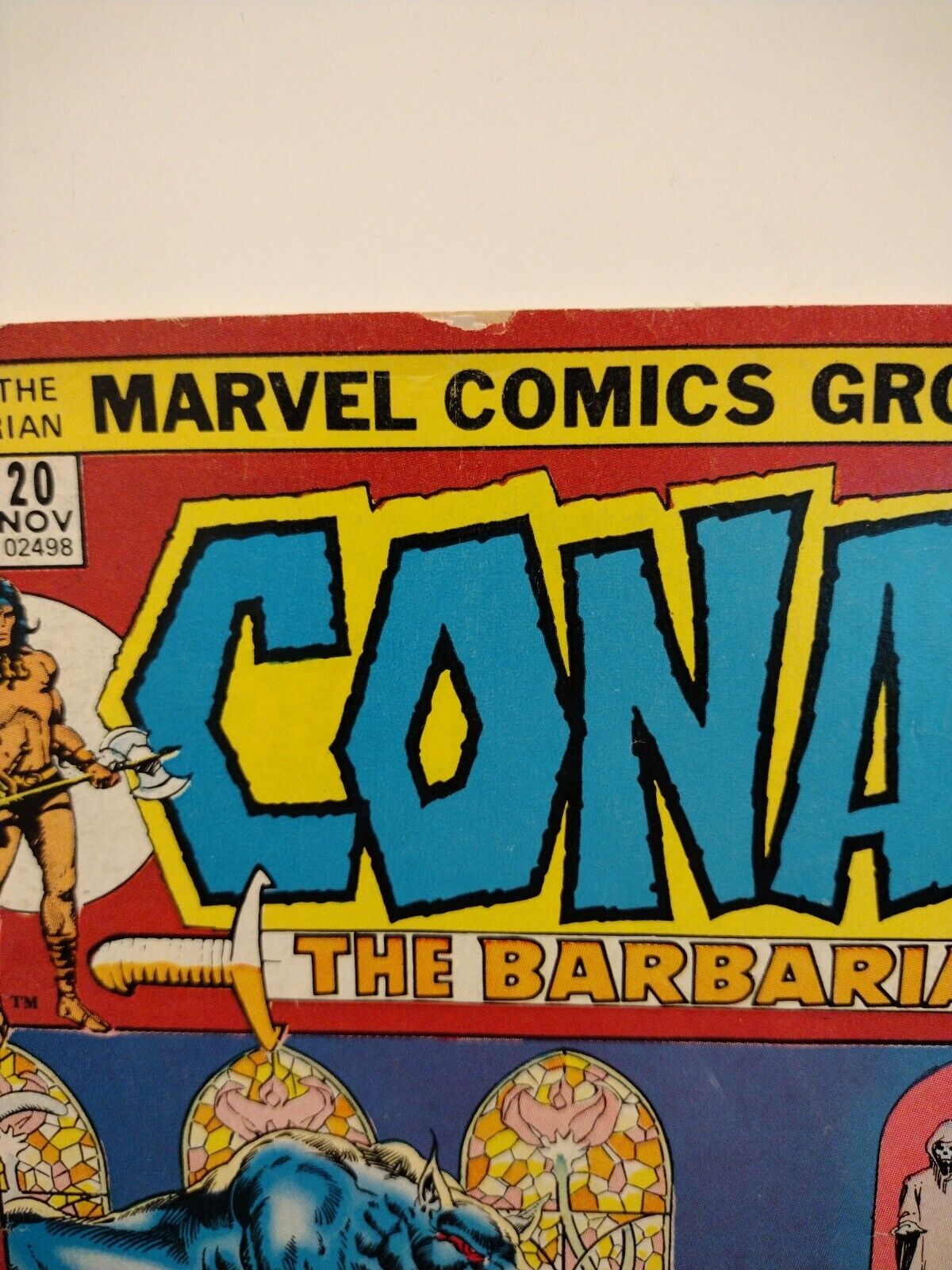 Conan #20 (1972) Bronze Age Marvel Comic Roy Thomas Barry Windsor-Smith