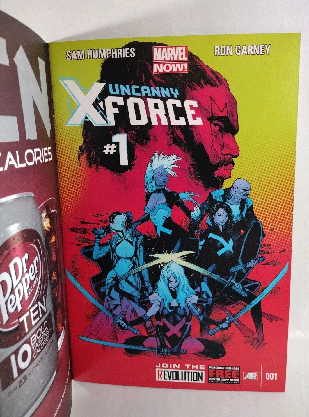 Uncanny X-Force #1 (2013) Marvel Blank Cover Variant Comic Humphries Garney NM