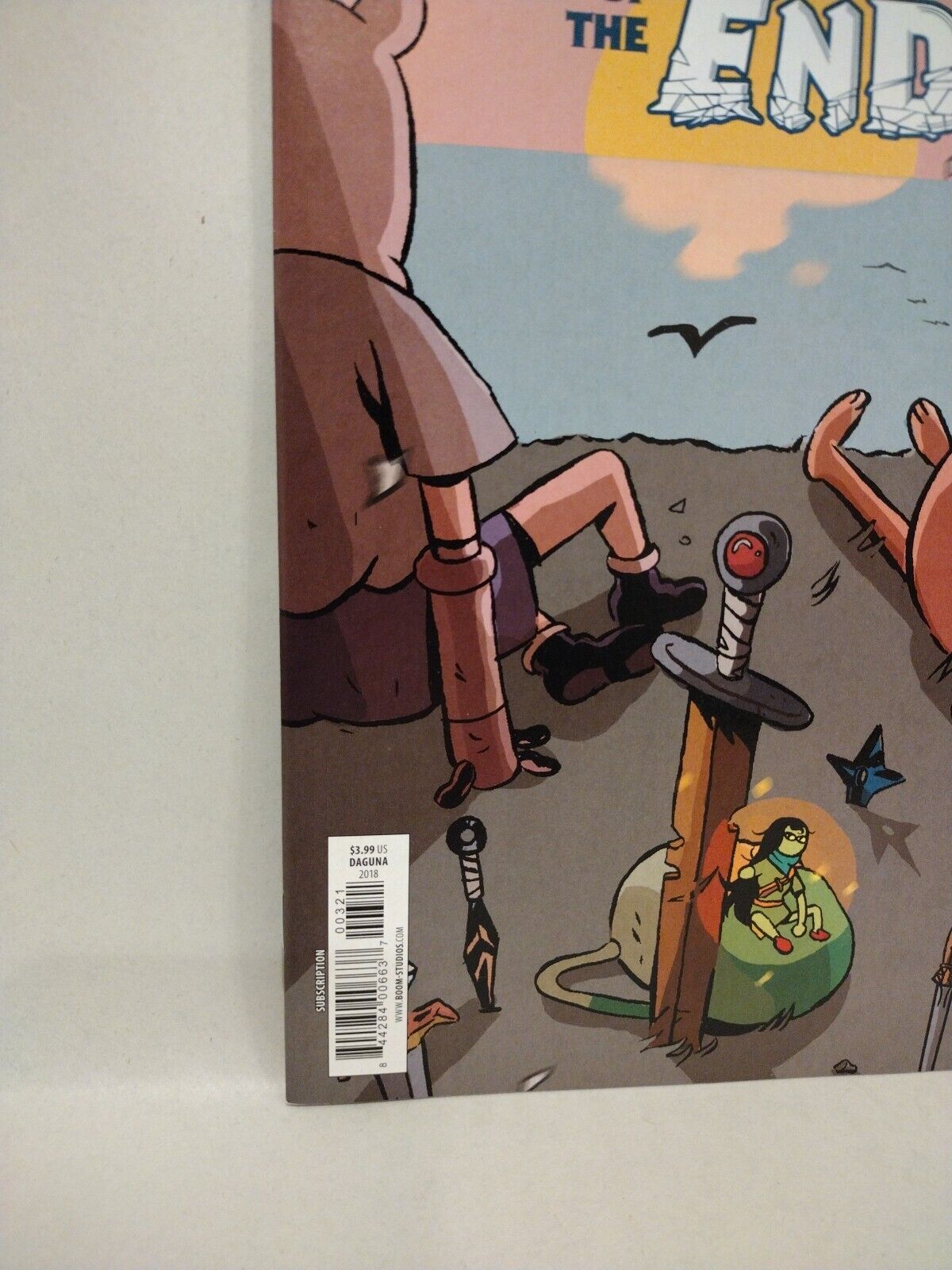 Adventure Time Beginning Of The End #3 (2018) Boom Comic Daguna Variant NM