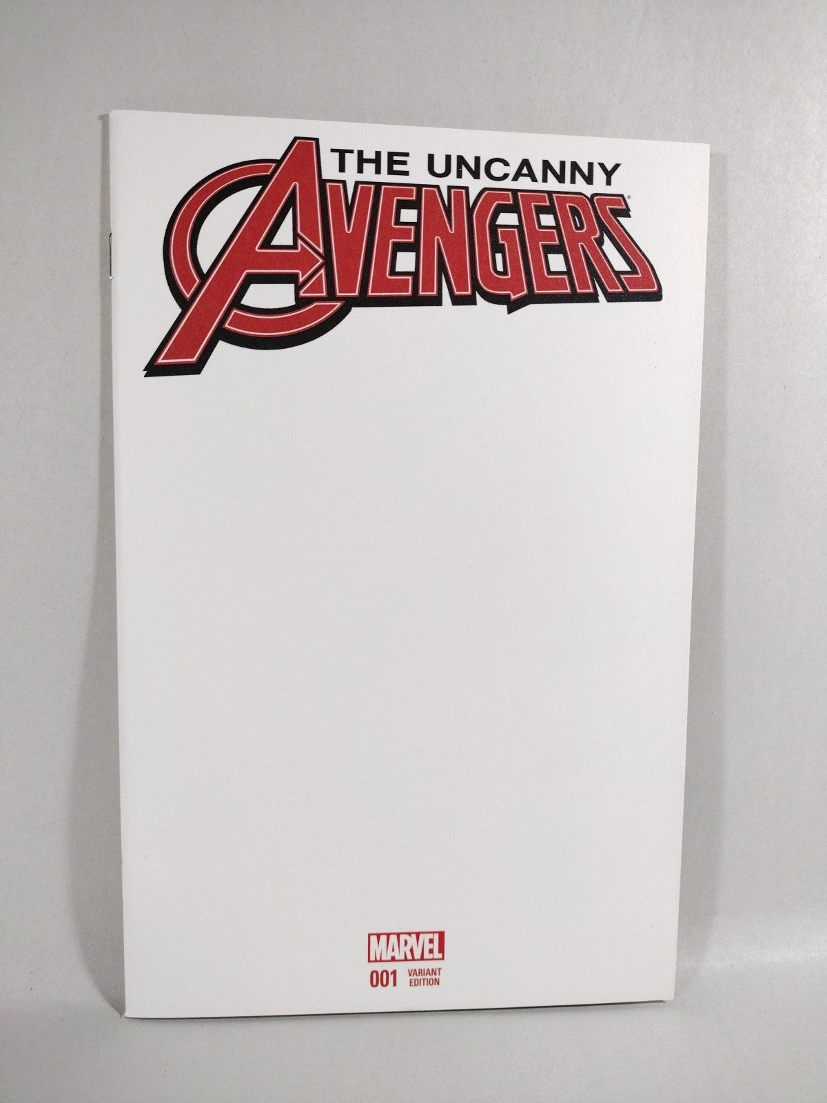 Uncanny Avengers #1 (2015) Marvel Blank Sketch Variant Cover Comic New VF