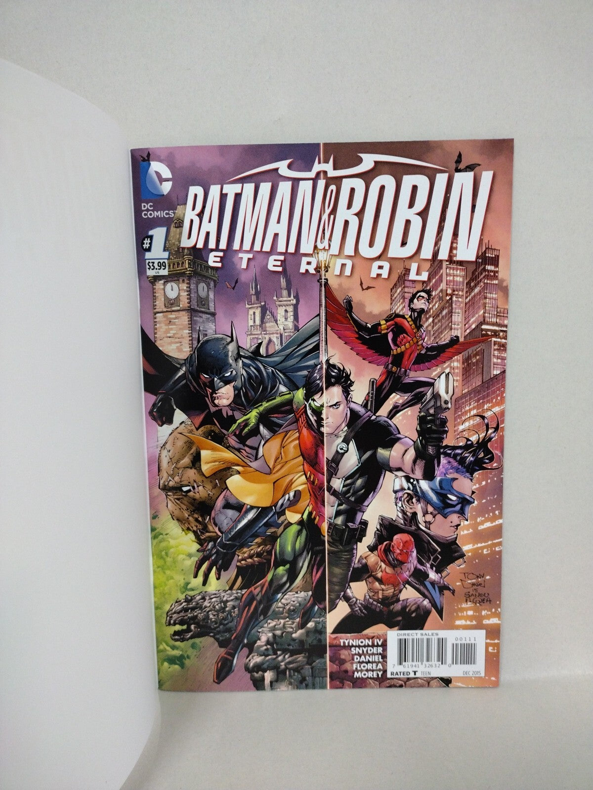 Batman & Robin Eternal #1 (2015) DC Comic Blank Sketch Cover Variant New NM