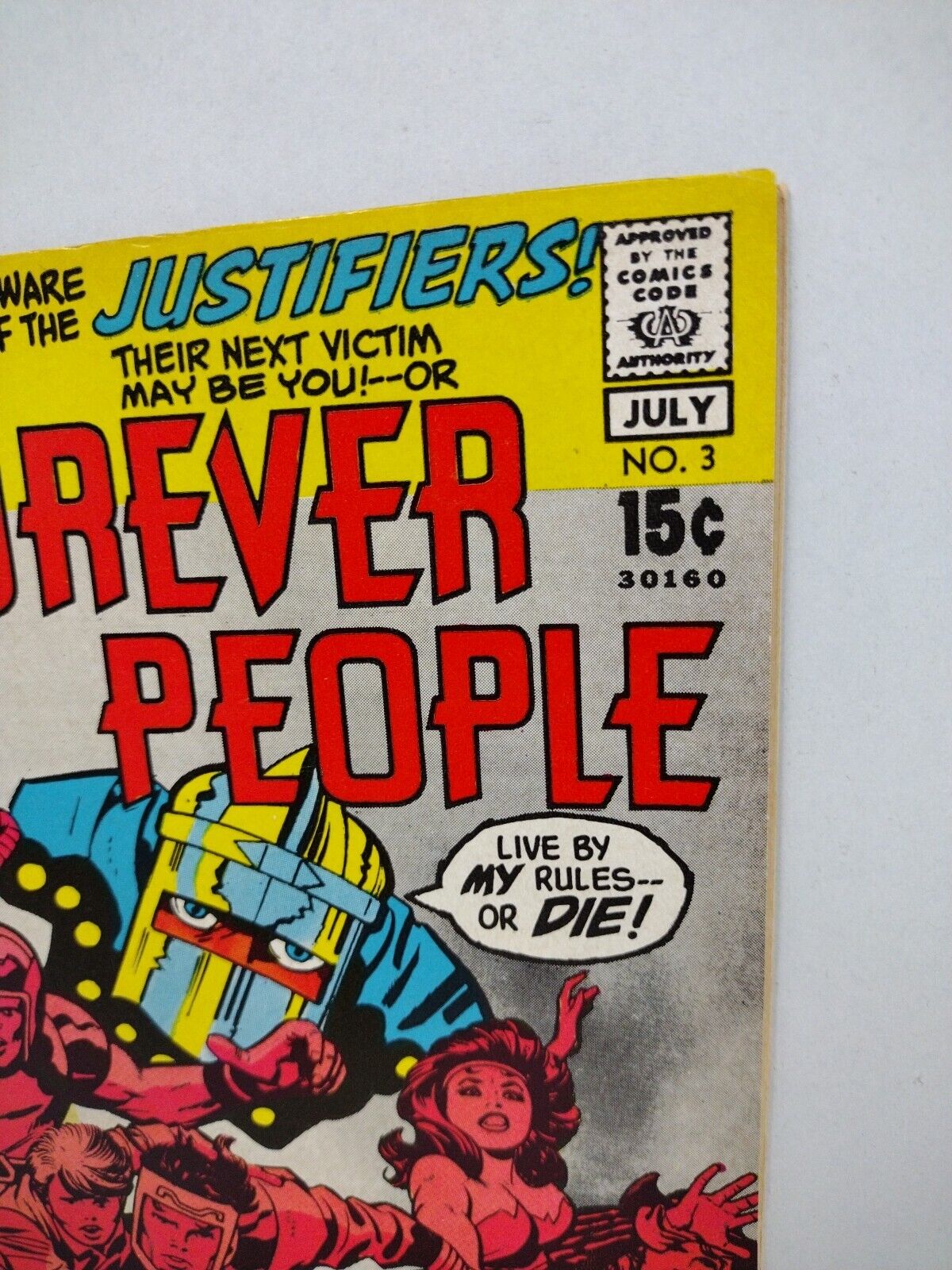 Forever People (1971) DC Comic Set #2 3 Jack Kirby Daekseid VF