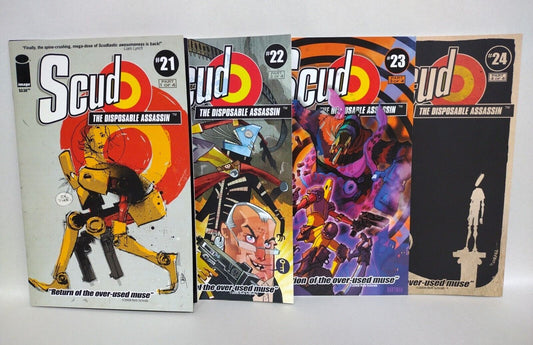 Scud The Disposable Assassin (2008) #21 22 23 24 Complete Last Miniseries Schrab