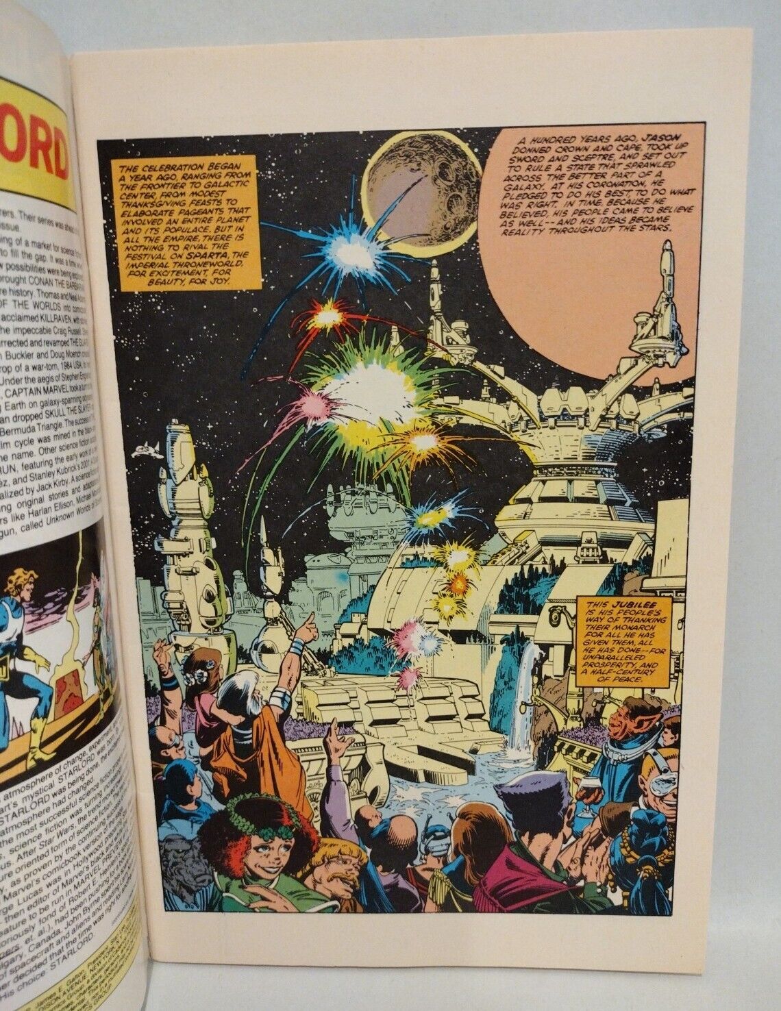 Star-Lord Special Edition #1 (1982) Marvel Comic Color Ed Origin Issue 