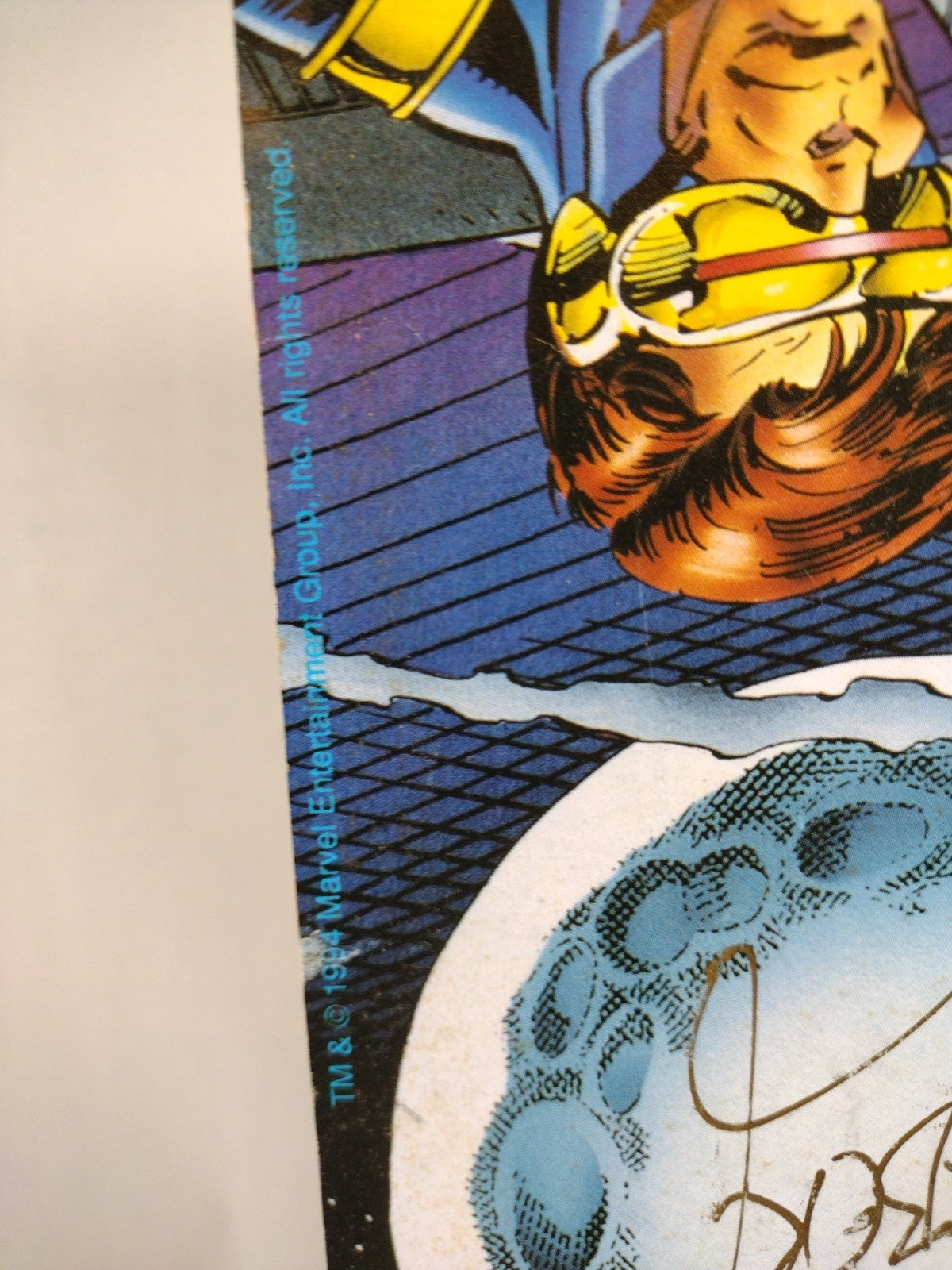 Marvel Mega Tour '94 (1994) 8 X 10" Mini Poster Print Signed John Herbert