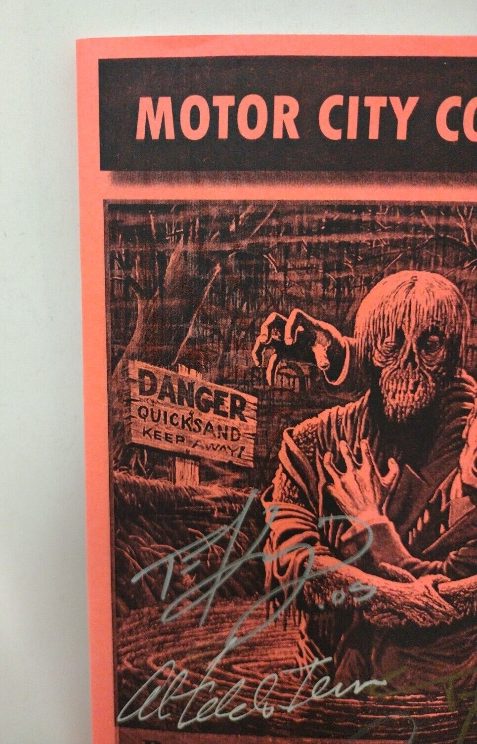 Motor City Comic Con 2005 Program 5x Signed Al Feldstein Locke Kaniuga Pulido +