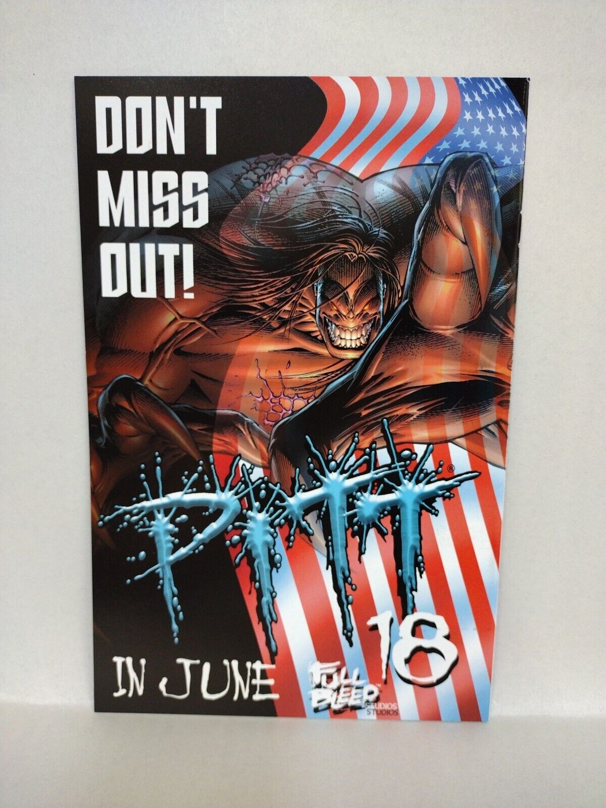 Pitt (1997) Full Bleed Studios Dale Keown Comic Lot Set #16 17 NM