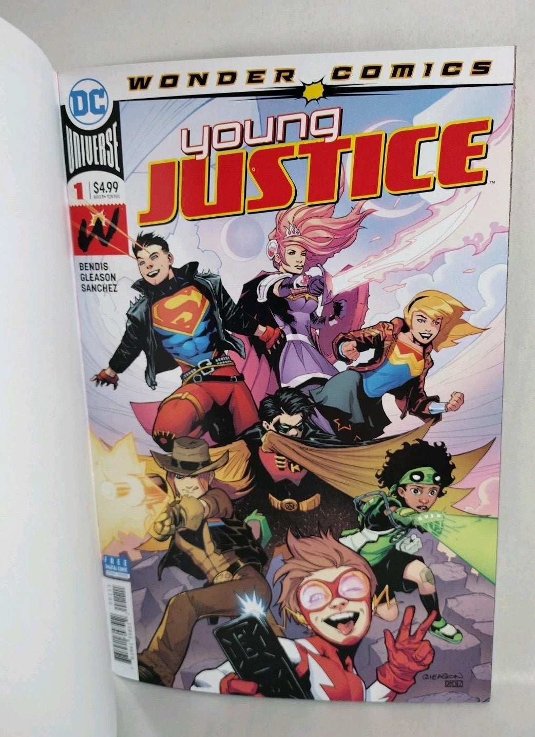 Young Justice #1 (2019) DC Comic Blank Sketch Variant Cover New NM