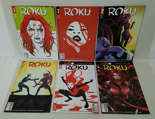 Roku (2019) Complete Valiant Comic Set # 1 2 3 4 + Variants Cullen Bunn 