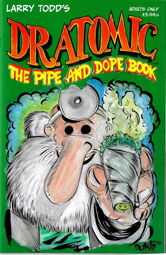 Dr Atomic 1 (2023) Larry Todd Image Comic Sketch Cover W Original Dave Castr Art