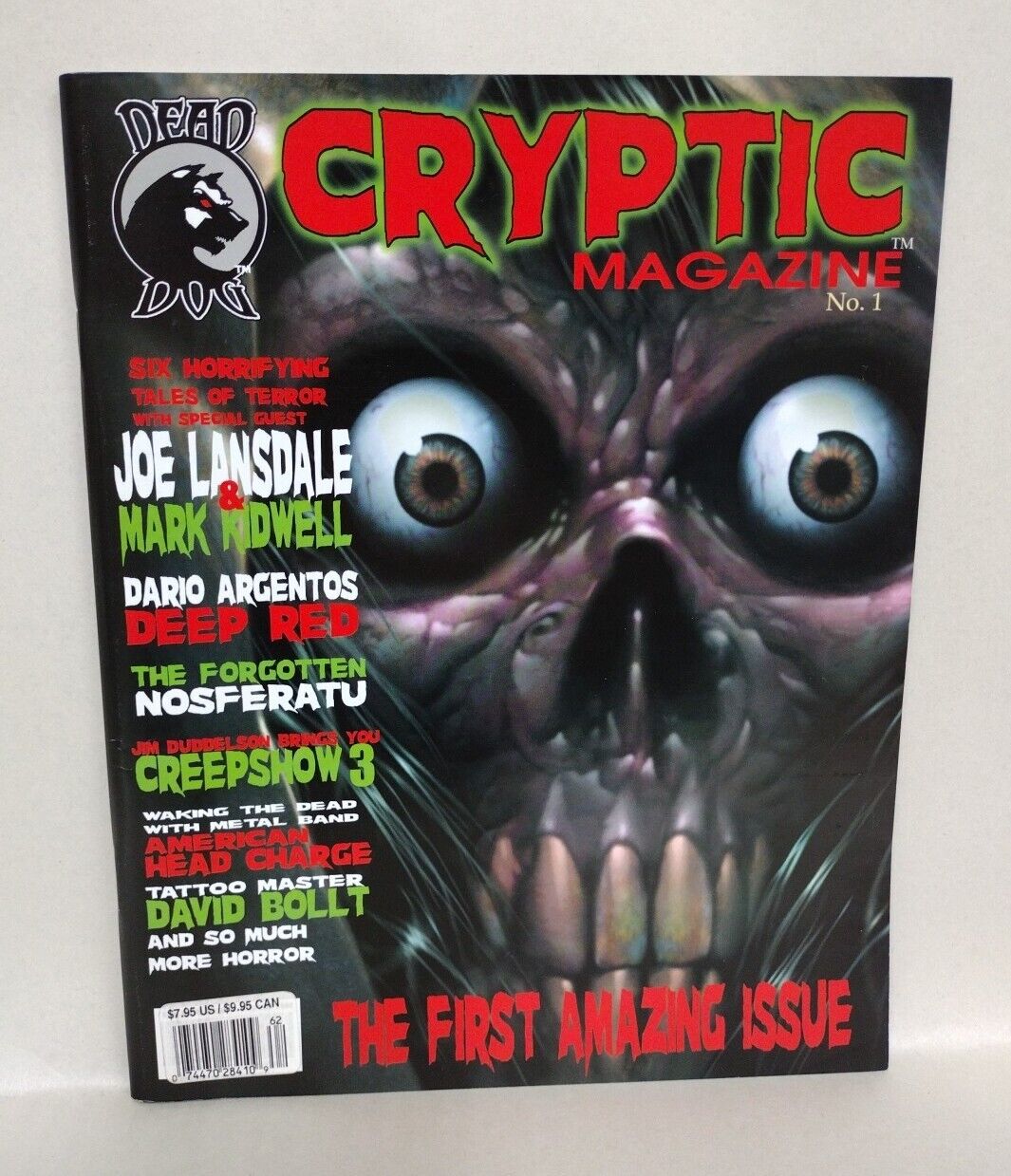 Cryptic Magazine (2005) Dead Dog Comic Lot Set #1 2 3 4 Kidwell Zornrow Vigil