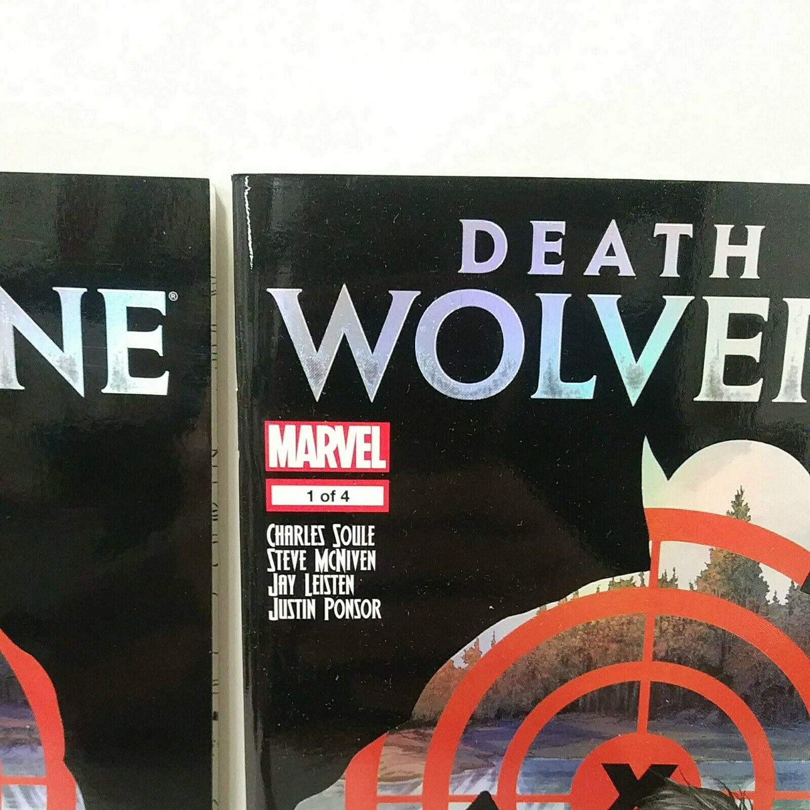 Death Of Wolverine 1 (2014) Holofoil Cover Comic Lot of 2 Soule McNiven Marvel