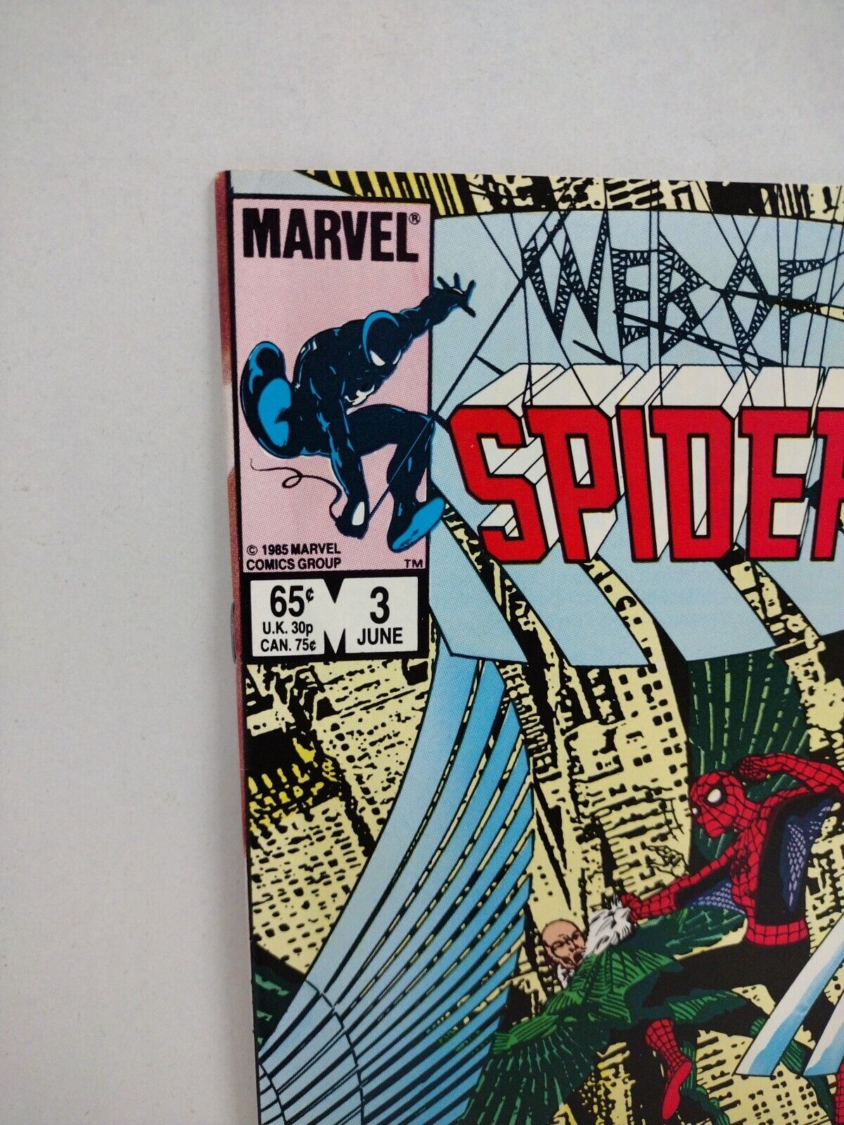 Web of Spider-Man #3 (1985) Marvel Comic Vulture Appearance VF-NM