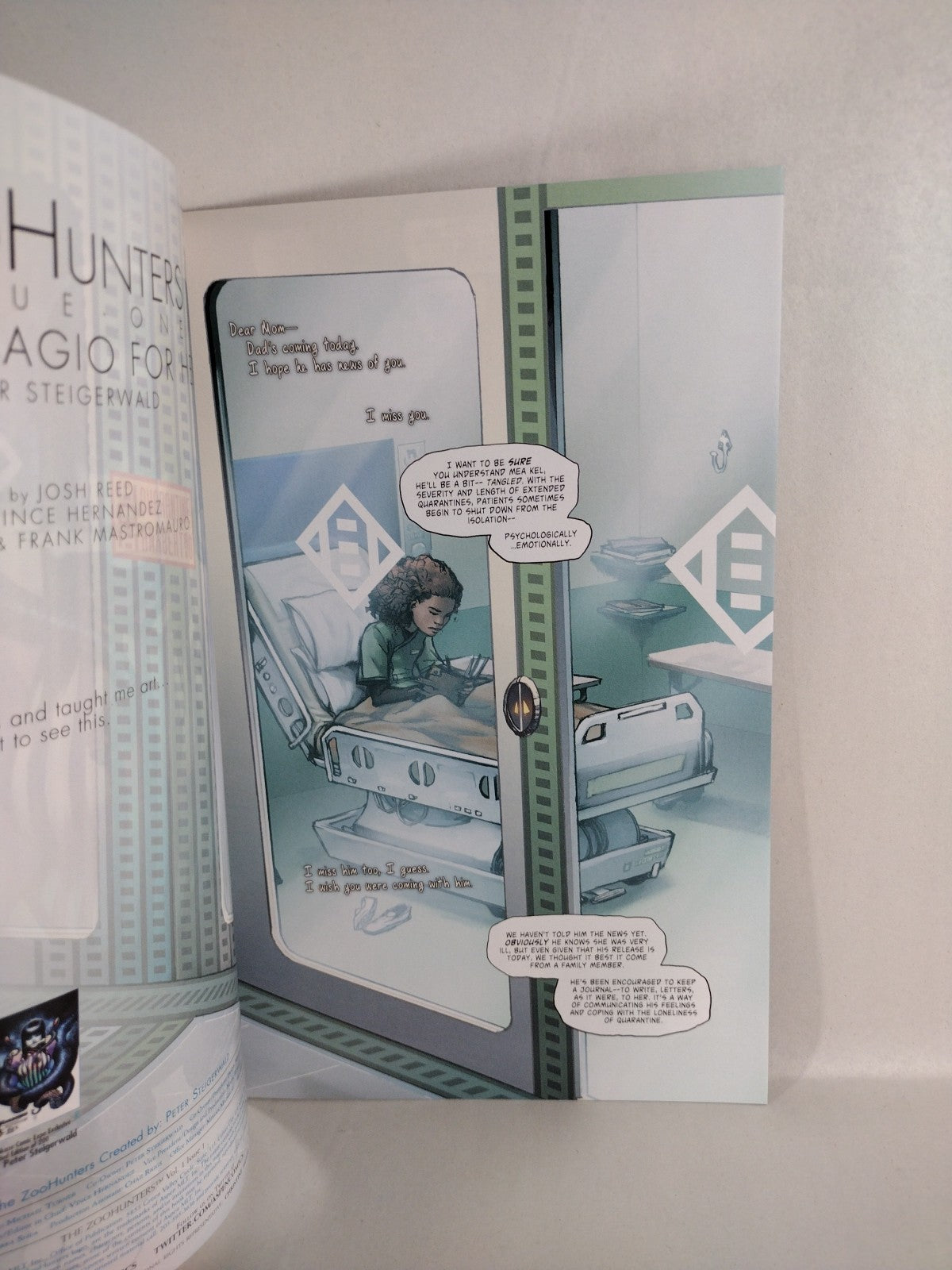 Zoo Hunters#1 (2014) Aspen Comic Signed Peter Steigerwald Variant LTD 200