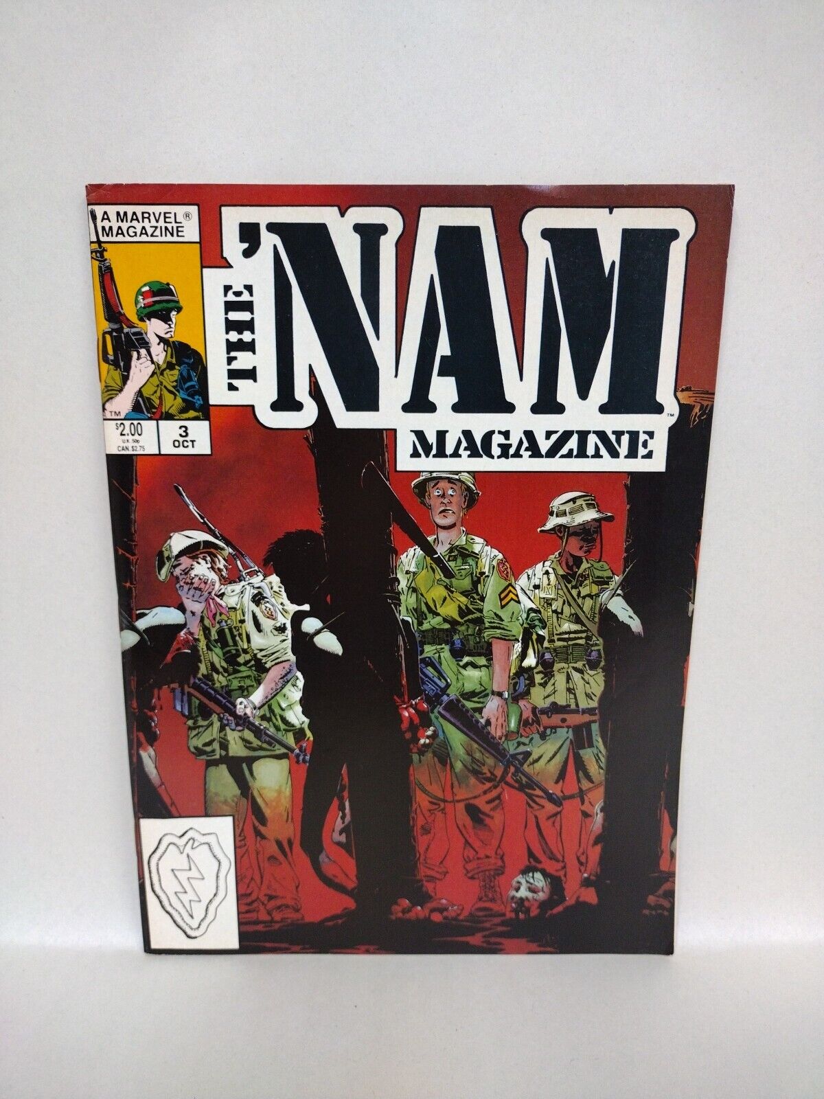 The NAM Magazine (1988) Marvel Comic Lot Set #1 2 3 4 5 6 7 Michael Golden VF