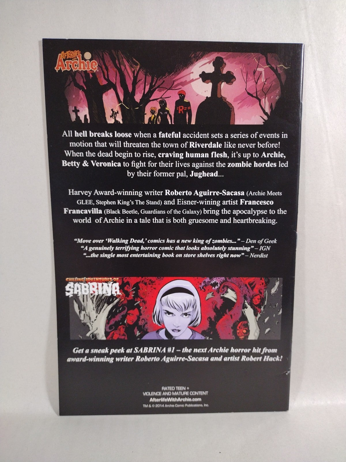 Afterlife With Archie (2013) Complete Comic Set  #1-10 HCF Pepoy Variants VF-NM