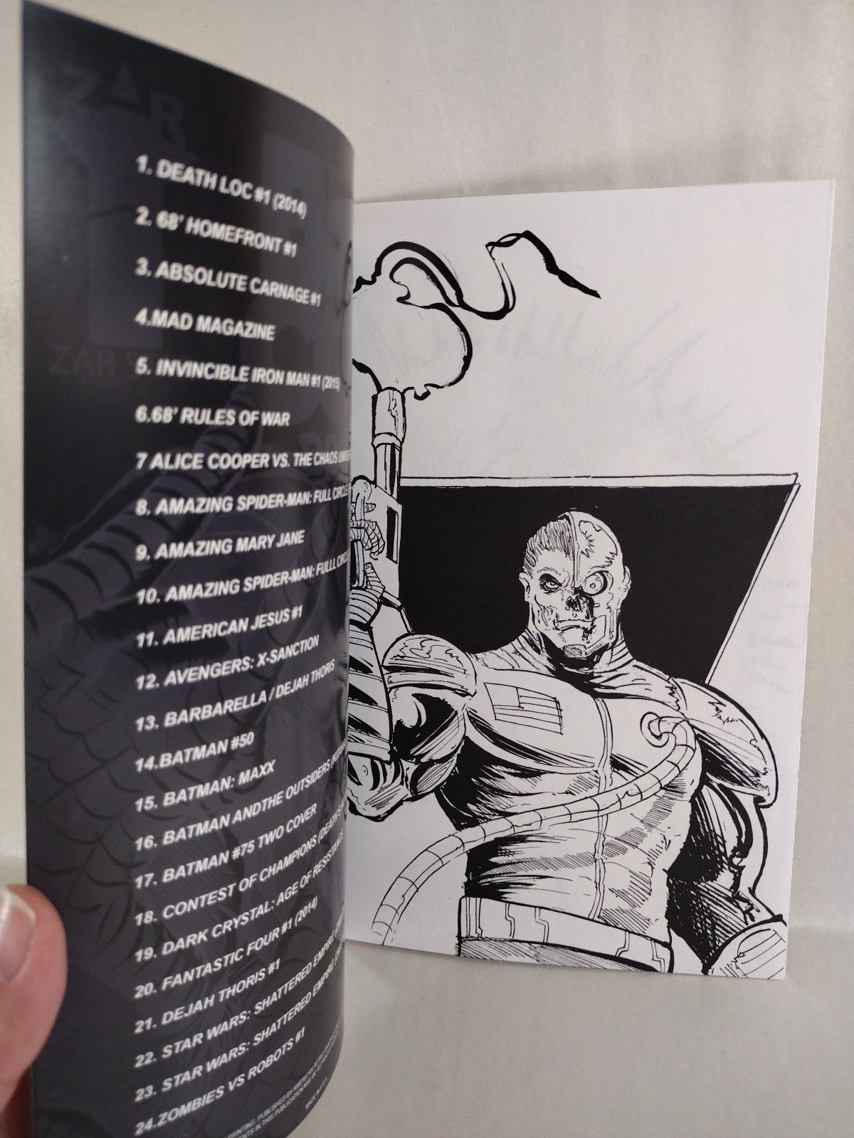 DCastr's Blank Cover Bootlegs 1 (2022) ARG Fan Art Book Homage Cover NM