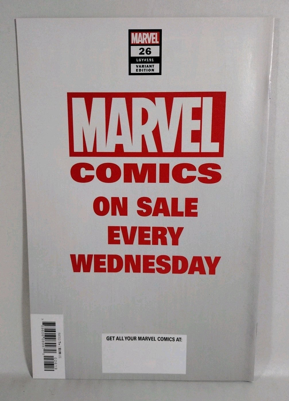 Venom #26 (2020) Marvel Comic Wednesday Error Variant Double Coupon 1st Virus