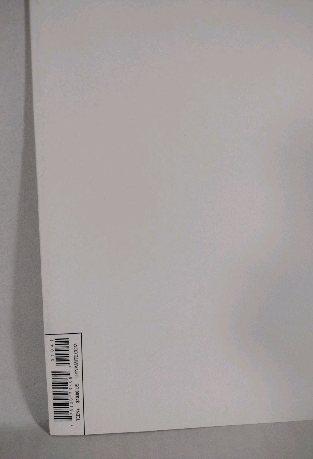Will Eisner's The Spirit #1 2015 Dynamite Comic Blank Sketch Variant Cover VF-NM