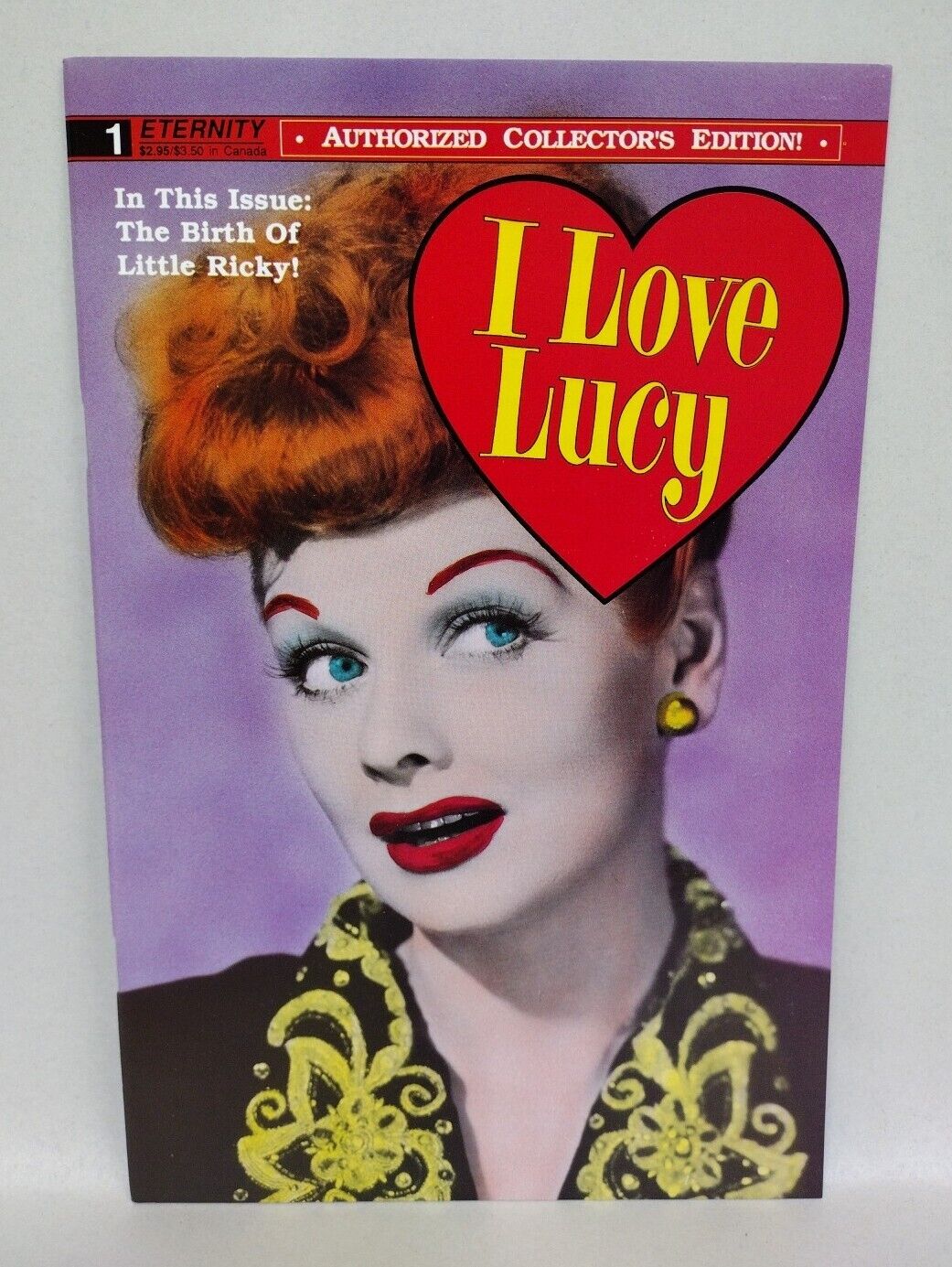 I Love Lucy (1990) Eternity Comic Lot Set #1 2 3 King Features Syndicate 1952