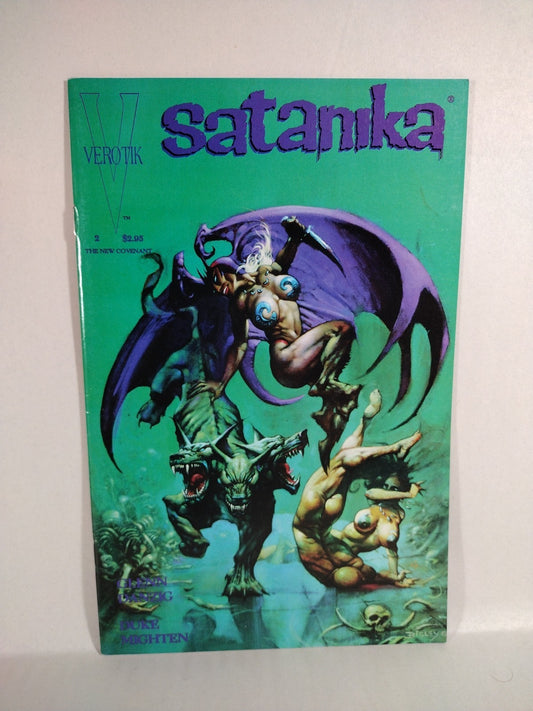 Satanika #2 (1995) Verotik Danzig Comic Simon Bisley Cover VF-NM