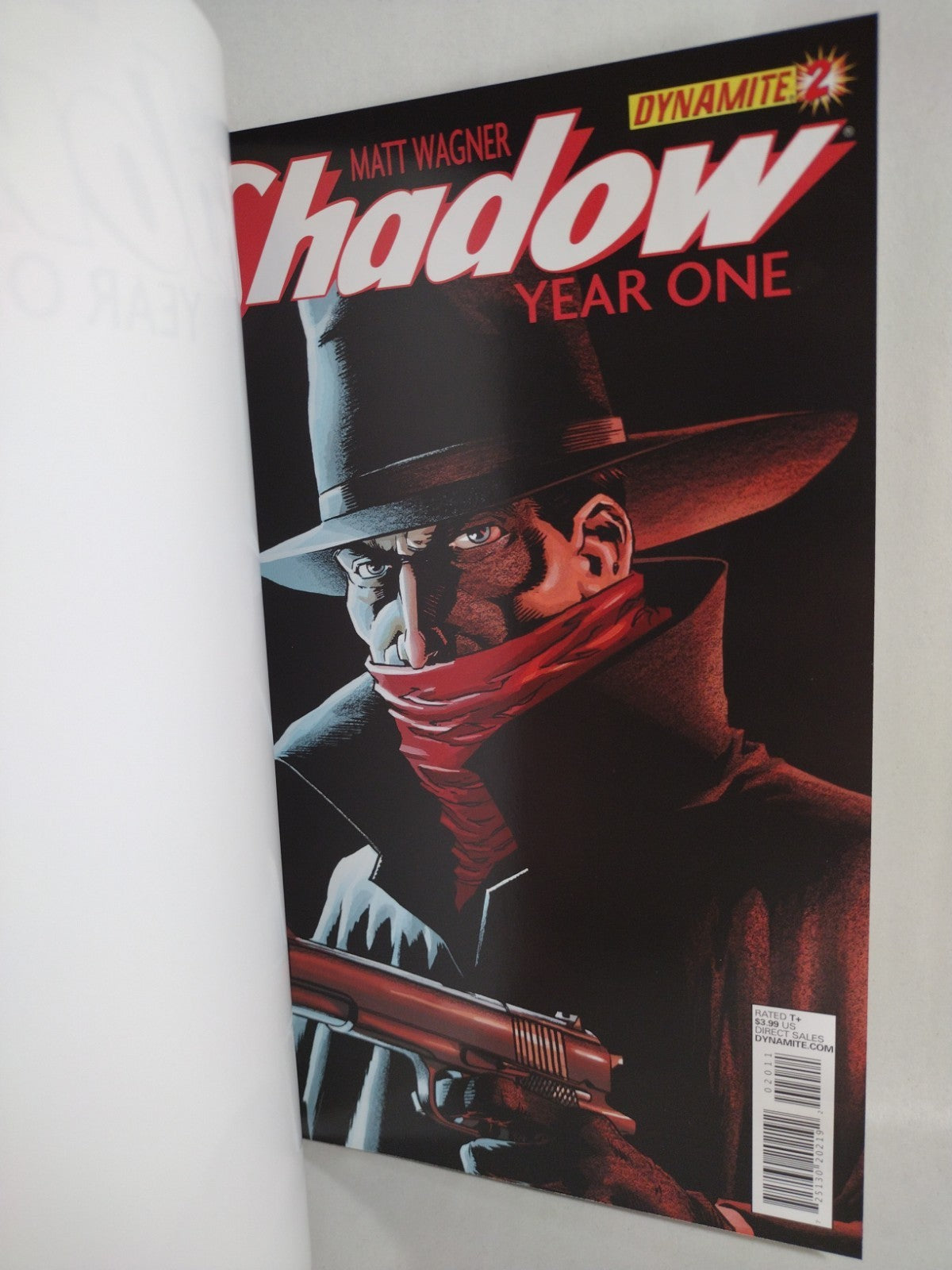 Shadow: Year One 2 (2013) Dynamite Blank Sketch Variant Cover Comic Wagner VF-NM