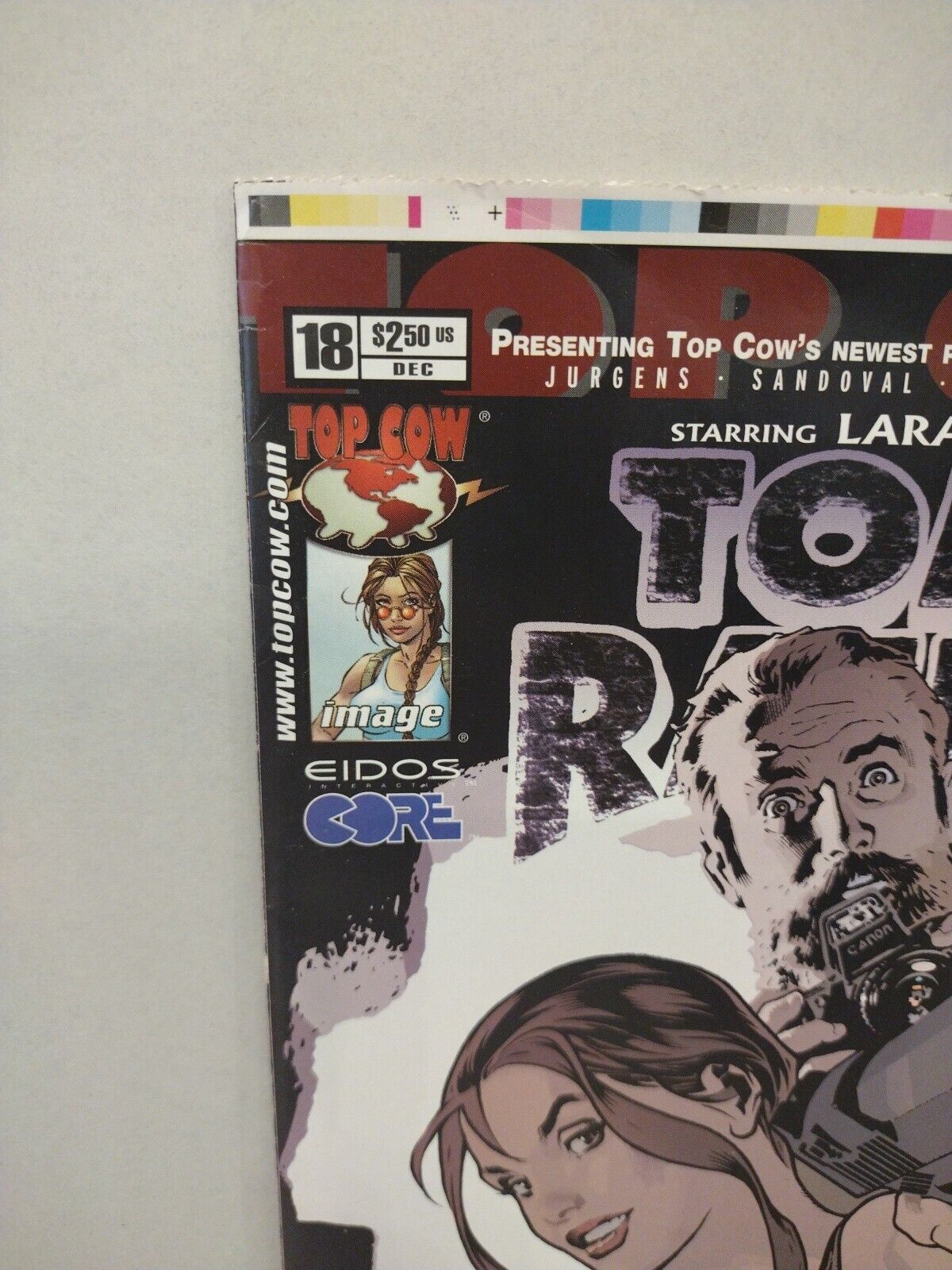 Tomb Raider #18 (2001) Rare Printer Proof Complete Laura Croft