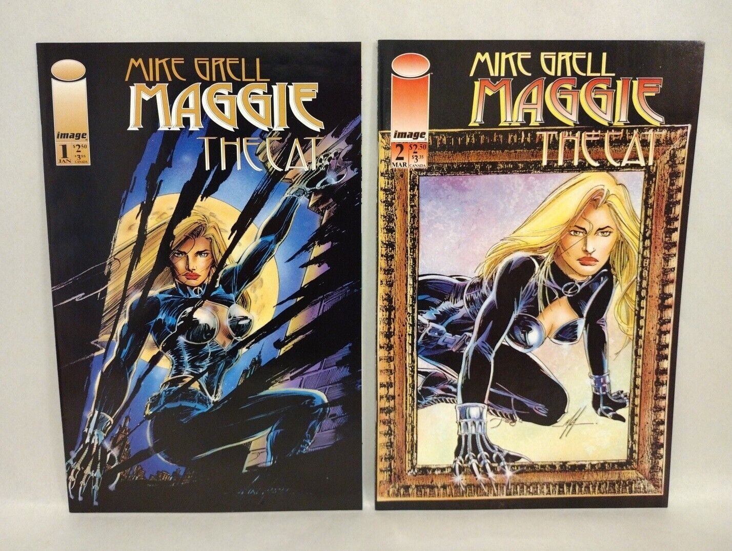 Maggie The Cat (1996) Complete Image Comics Published Works #1 2 Mike Grell 