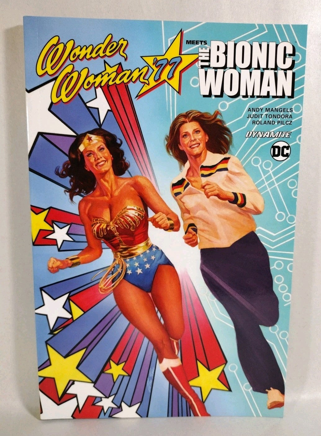 Wonder Woman '77 Meets The Bionic Woman (2017) Dynamite TPB Alex Ross Cover New
